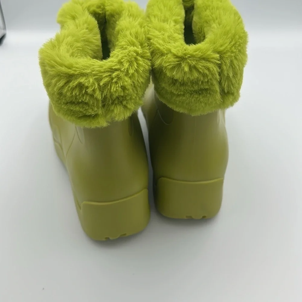 NOIZE Etta vegan rain boots Lime Green EU38